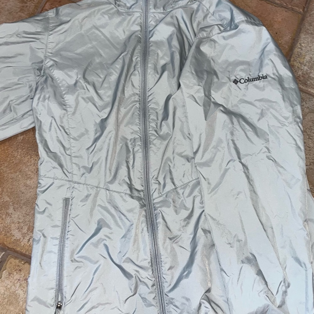 Columbia Metallic Silver Jacket